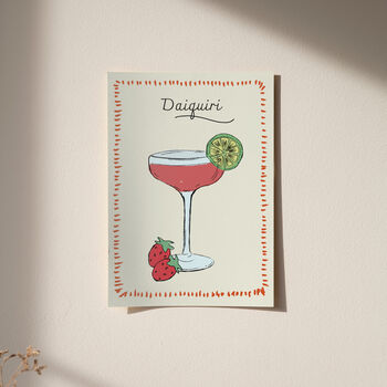 Daiquiri Cocktail Print, 4 of 7