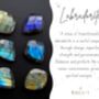 Labradorite Crystal Necklace, thumbnail 5 of 9