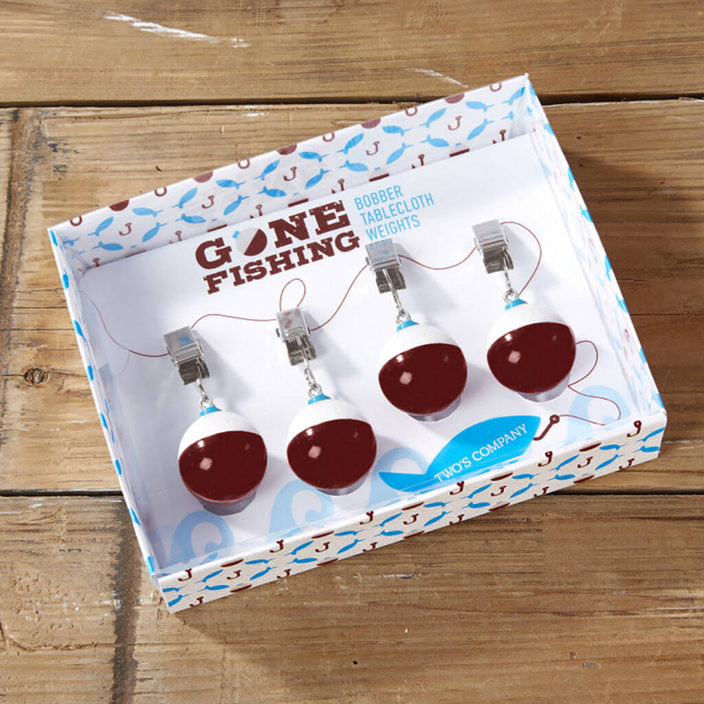 “Gone Fishing” Tablecloth Weights, 1 of 2