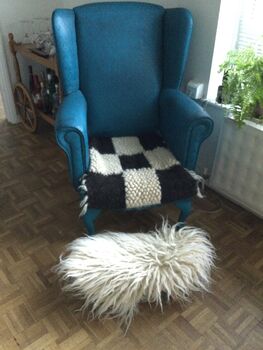 Chess Seat Pads| Seat Covers| Handwoven, 2 of 8
