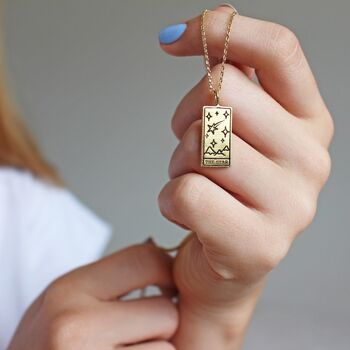 Personalised Tarot Card Pendant Necklace, 4 of 11