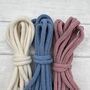 Macrame Kit, Rope Jewellery, Sky Blue, Pink And White, thumbnail 4 of 10