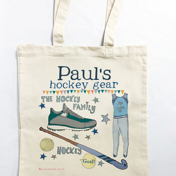 Personalised Hockey Kit Bag, 5 of 7