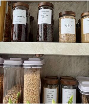 Luxurious Acacia Personalised Storage Jars By Little Home Designs ...