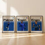Set Of Three Chelsea Football Player Posters, thumbnail 3 of 7