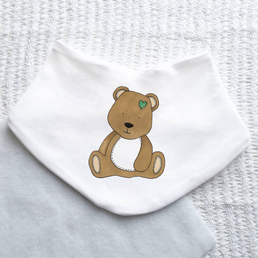 Personalised Bear Baby Vest By Cows & Kisses