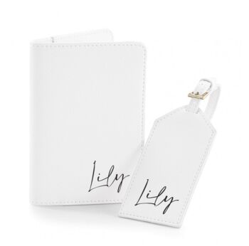 Personalised Deluxe Travel Passport Cover, 2 of 7