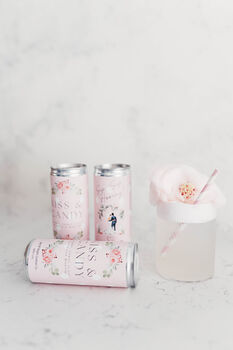 Personalised Wedding Cocktail Cans 24 X 200ml, 8 of 9