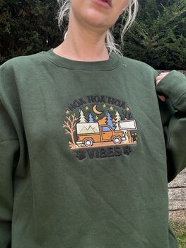 Hoa Hoa Hoa Vibes Embroidered Sweatshirt, 5 of 6