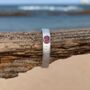 Ruby July Birthstone Ring In Textured Sterling Silver And 9ct Gold, thumbnail 3 of 12