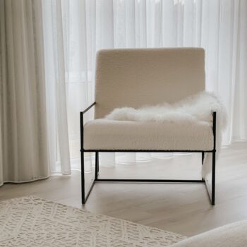 100% Natural Mongolian Sheepskin Rug Small, 11 of 12