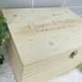 Personalised Couples Christmas Eve Box Five Sizes, thumbnail 5 of 8