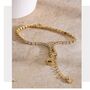 Monaco D’or Gold Crystal Love Blossom Centi Charm Gift Bracelet, thumbnail 2 of 4