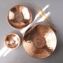 22nd Anniversary Gift, Personalised Copper Bowl, thumbnail 1 of 10