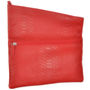 Rouge Envelope Leather Clutch, thumbnail 4 of 5