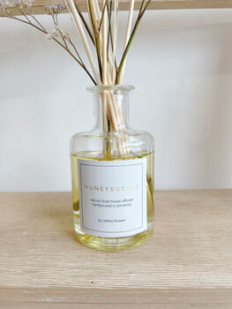 Dried Flower Reed Diffuser Honeysuckle, 3 of 3