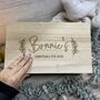 Personalised Engraved Christmas Eve Box Style Three, thumbnail 3 of 10
