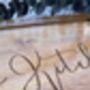 Personalised Engraved Acacia Wood Cheese Board, thumbnail 3 of 9