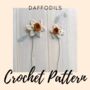 Daffodil Crocheted Flower Printable Guide, thumbnail 4 of 4