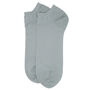 Classic Cloud And Oxford Stripe Blue Men's Trainer Socks, thumbnail 6 of 7