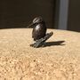 Miniature Bronze Kingfisher Sculpture 8th Anniversary, thumbnail 3 of 12