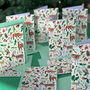 Woodland Animals Christmas Card Pack Of 12, thumbnail 6 of 10