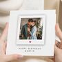 Personalised Photo Birthday Card For Husband, Boyfriend, thumbnail 1 of 7