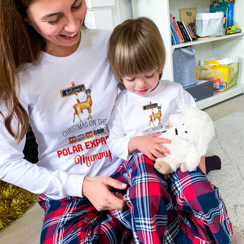 Polar Express Family Matching Christmas Pyjamas, 5 of 10