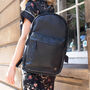 Personalised Leather Classic Backpack/Rucksack, thumbnail 3 of 12
