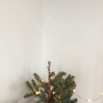 Christmas Star Wire Tree Topper, 8 of 12