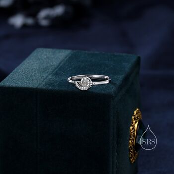 Sterling Silver Cute Little Ammonite Ring, 3 of 12