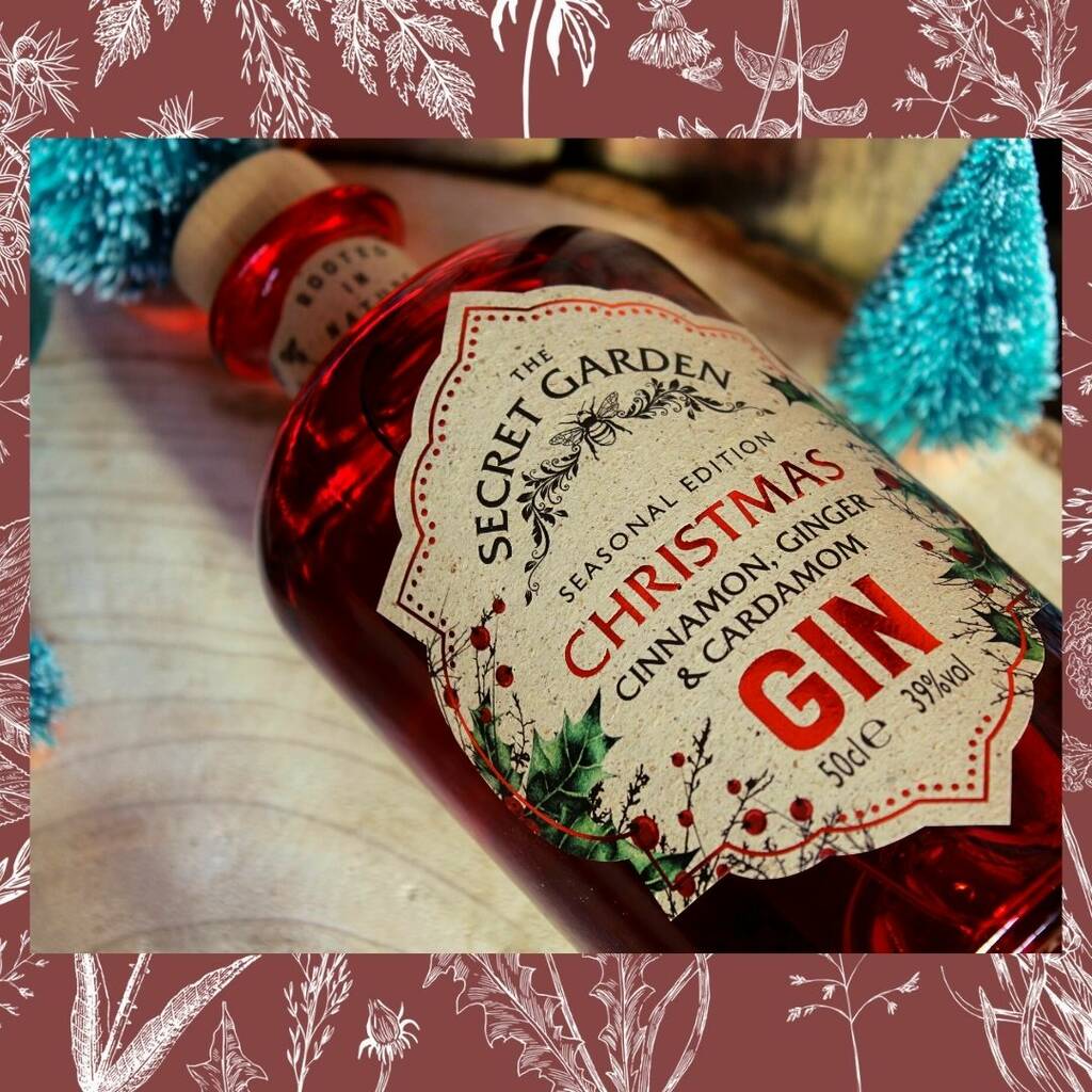 Christmas Gin And Tonic Set By Secret Garden Distillery