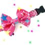 Pink Or Blue Dog Collar Bow Tie, thumbnail 6 of 7