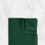 Handmade 100% Polyester Knitted Tie In Dark Green, thumbnail 6 of 8
