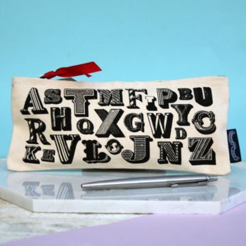 Personalised Alphabet Pencil Case, 3 of 7