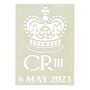 Royal Coronation Stencil, thumbnail 6 of 9