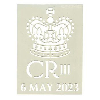 Royal Coronation Stencil, 6 of 9