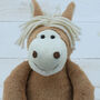 Haffi Pony Door Stop With Personalised Keyring, thumbnail 5 of 10