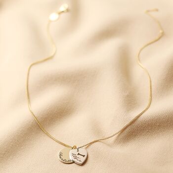 Personalised Heart And Disc Charm 'Family' Necklace, 8 of 9