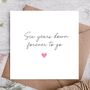 Card For Husband / Wife | Six Years Anniversary Card, thumbnail 1 of 3