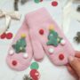 Christmas Eve Gift Box For Kids – Pink Mug, Cosy Gloves, Toy And Chocolate Treat, thumbnail 5 of 12