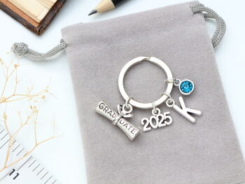 2025 Graduation Keyring, Personalised Gift Keepsake, 6 of 8