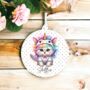 Personalised Unicorn Singapura Keepsake Gift, thumbnail 1 of 2