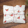 Robins Close By Gift Wrapping Paper Roll Or Folded, thumbnail 1 of 3