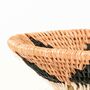 Blush Pink, Green And White Handwoven Statement Bowl, thumbnail 4 of 8