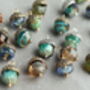 Verdigris Pearl Acorn Necklace, thumbnail 6 of 11