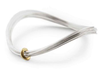 Total Honesty Silver Bangle, 7 of 10