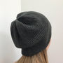 Ladies Knitted Winter Slouch Hat, thumbnail 4 of 10
