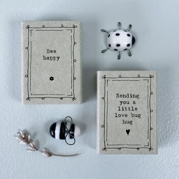 Sending You A Love Bug Mini Matchbox Trinket East Of India, 3 of 3
