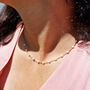 18k Gold Vermeil Plated Essential Pearl Necklace, thumbnail 2 of 6